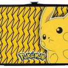 Pokemon Pikachu Electric w/ Lightning Bolts Yellow Lady Bi-Fold Hinge Wallet