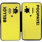 Despicable Me Minion Hello "BELLO!" & Goodbye "POOPAYE!" Lady Bi-Fold Hinge Wall