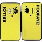 Despicable Me Minion Hello "BELLO!" & Goodbye "POOPAYE!" Lady Bi-Fold Hinge Wall