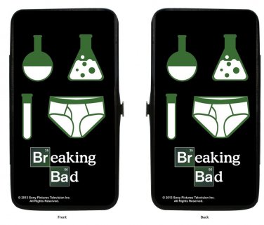 Breaking Bad Walter Heisenberg Lab Whitey Tighties Lady Bi-Fold Hinge Wallet