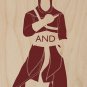 Keep Calm & Stab Templars - Plywood Wood Print Poster Wall Art