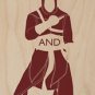 Keep Calm & Stab Templars - Plywood Wood Print Poster Wall Art