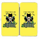 "Part-Time JOB No Job" Rich Hero Comic Parody - Womens Taiga Hinge Wallet Clutch