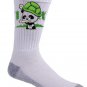 "The War Partners" Cute Panda w/ Turtle Helmet & Squirrel Gun - Crew Socks Pair