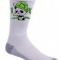 "The War Partners" Cute Panda w/ Turtle Helmet & Squirrel Gun - Crew Socks Pair