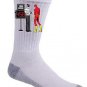 "Speed Trap" Funny Parody Super Hero Getting Speeding Ticket - Crew Socks Pair