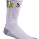 "Epic Soccer Game" Classic Monster Movie & Video Game Parody - Crew Socks Pair