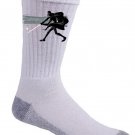 "Home Run" BAD GUY Villian Baseball Space Movie Parody - Crew Socks Pair