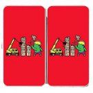 "Part-Time JOB Construction" Comic Parody - Womens Taiga Hinge Wallet Clutch