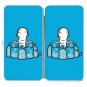 "Part-Time JOB Ice Cube Maker" Comic Parody - Womens Taiga Hinge Wallet Clutch