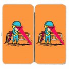 "Part-Time JOB Road Construction" Parody - Womens Taiga Hinge Wallet Clutch