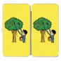 "Part-Time JOB Apple Farm" Funny Comic Parody - Womens Taiga Hinge Wallet Clutch