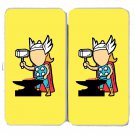 "Part-Time JOB Metal Factory" Comic Parody - Womens Taiga Hinge Wallet Clutch