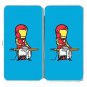 "Part-Time JOB Laundry Shop" Comic Parody - Womens Taiga Hinge Wallet Clutch