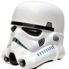 Star Wars Seatbelt Belt - Text w/ Storm Troopers (Clones) Repeating on Black