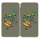"Pizza Love" TV Show Movie Turtles Parody - Womens Taiga Hinge Wallet Clutch