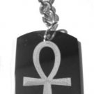 Classic Ankh Egyptian Egypt Cross Logo Symbols - Metal Ring Key Chain Keychain