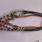 玉宝瓶粗線項链 color string necklace  N0001