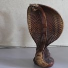 手工木刻眼鏡蛇  wood snack  Sv43012JPG