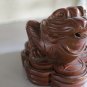 木刻招財蛙  prosperous frog  Sv44009JPG