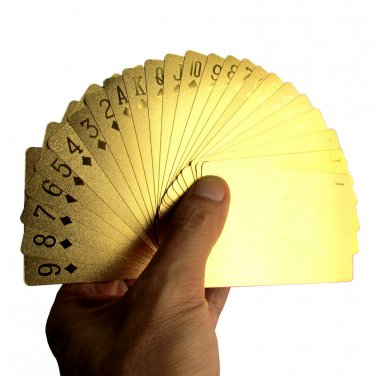 Product name: [DCIT1989] 100% NEW Playing Cards [Paper / Plastic] [Gold-coating]