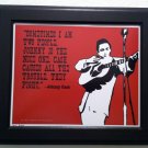Johnny Cash 8" by 10" Pop Art Print