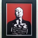 Alfred Hitchcock 8" by 10" Pop Art Print