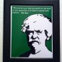 Mark Twain 8" by 10" Pop Art Print
