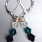 Three Swarovski Drop Earrings