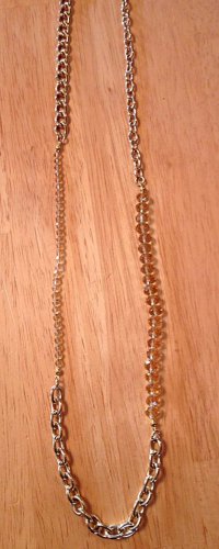 Light Topaz Crystal and Gold Linked Necklace