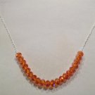 Orange Beaded Necklace