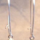 Pink Swarovski Drop Earrings