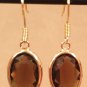 Brown Gem Earrings