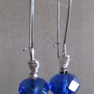 Royal Blue Drop Earrings