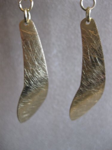 Gold Twist Earrings