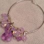 Pink & Purple Swarovski Cluster Earrings