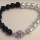 Black & White Stretch Bracelet