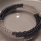 Blue & White Wrap Bracelet
