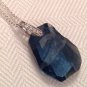 Montana Blue Swarovski Rock Necklace