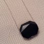 Simple Black Swarovski Bead Necklace