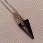 Small Silver Shade Swarovski Spike Necklace