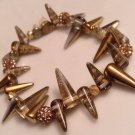 Gold Spike Bracelet