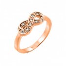 Infinity RoseGold Ring