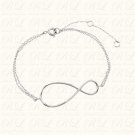 Sterling Silver Infinity Bracelet