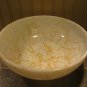 Vintage Hazel Atlas Glass Salad Serving Bowl -  Spaghetti Drizzle