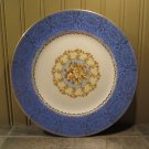 BEAUTIFUL CENTURY BY SALEM 22 KARAT GOLD TRIMMED PLATE