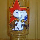 TWO (2) VINTAGE PEANUTS/UNITED FEATURE SYNDICATE SNOOPY SUPERSTAR GLASSES