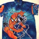 Retired Marvel "Changes" Mens L Bowling Club Shirt SPIDER-MAN - NWOT
