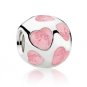 Pandora enamel heart charm