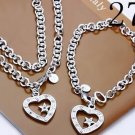 Sterling Silver Necklace and Bracelet Set